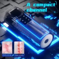 Erofoni Dijital Ekran Usb Şarjlı Otomatik İleri Geri Hareketli 30 CM Süper Teknolojik Suni Yapay Vajina Mastürbatör