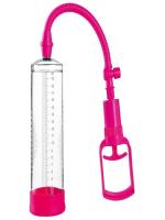 Erofoni Kaliteli Dayanıklı Mekanizma 20 Cm Tetikli Pink Penis Vakum Pompası