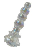 Erofoni Çok Renkli Komple Kaliteli Kalın Cam Yapı 14 CM Anal Gevşetici Alıştırıcı Plug