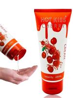 Erofoni Hot Kiss Cherry Büyük Boy Kiraz Aromalı Su Bazlı Kayganlaştırıcı Jel 200 ML