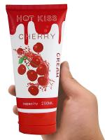Erofoni Hot Kiss Cherry Büyük Boy Kiraz Aromalı Su Bazlı Kayganlaştırıcı Jel 200 ML