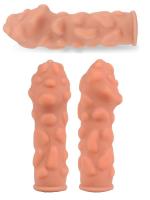 Erofoni No: 11 Ultra Soft Yumuşak Dokulu 15 CM Lüks Realistik Penis Kılıfı