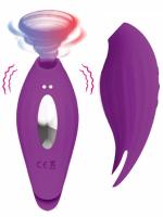 Erofoni Usb Şarjlı 10 Adet Klitoris Emici Ve 10 Adet Teknolojik Titreşimli Su Geçirmez Vibratör