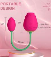 Erofoni Usb Şarjlı 5 Adet Klitoris Emici 10 Adet Teknolojik Titreşimli Çift Motorlu Gül Vibratör