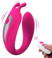 Erofoni Uzaktan Kumandalı Usb Şarjlı Su Geçirmez We Vibe Model Titreşimli Teknolojik Pink Luxury Vibratör