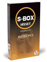 S-Box Ekstra İnce 12 Adet Prezervatif 