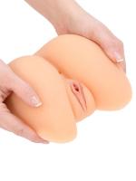 Erofoni 2 İşlevli Realistik Yapay Kadın Kalça Suni Vajina Anüs Mastürbatör