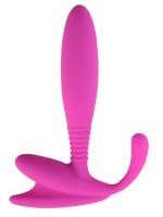 Erofoni G-Spot ve Prostate Uyarıcılı Unisex Anal Gevşetici Alıştırıcı Pink Plug