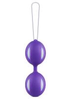 Erofoni Silikon Purple İkili Kegel Vajinal Egzersiz Zevk Topu