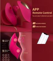 Erofoni Telefon Uyumlu Usb Şarjlı Klitoris Emici App Uygulamalı Titreşimli Su Geçirmez Vibratör