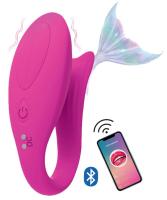 Erofoni Telefon Uyumlu Usb Şarjlı Su Geçirmez We Vibe Model App Uygulamalı Titreşimli Pink Teknolojik Vibratör
